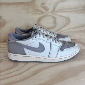 Nike -Air Jordan 1 Retro Atmosphere Gray -Sneakers -White -Men's -13- CZ0790-101
